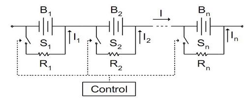 串联锂电池电路均衡原理图